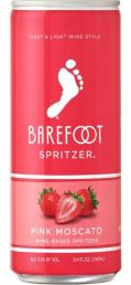 Barefoot - Pink Moscato Spritzer NV (4 pack 250ml cans) (4 pack 250ml cans)