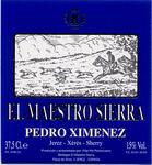 El Maestro Sierra - Pedro Ximenez 0 (375ml)